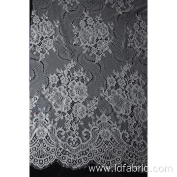 100% Nylon Panel Lace Fabric For Clothes